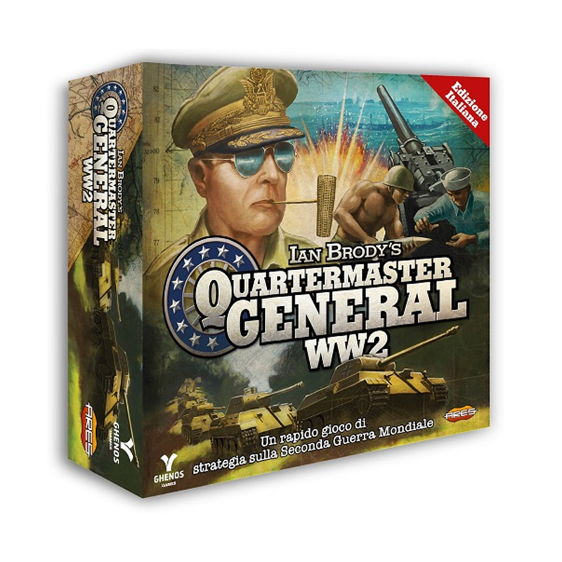 Quartermaster General WW2 Italiano ghenos gioco da tavolo