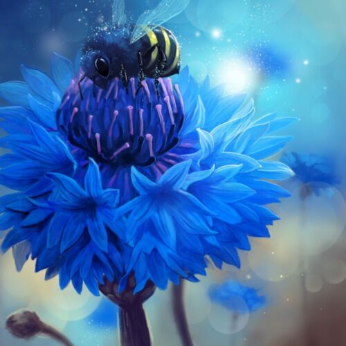 bees reame segreto carte ape blu italiano