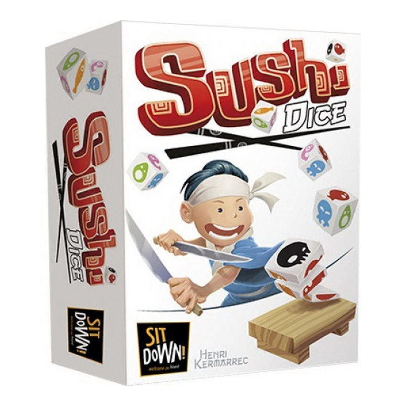 sushi dice gioco da tavolo