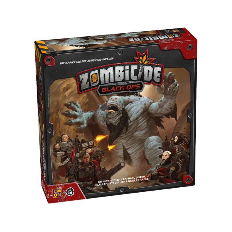 zombicide black ops invaders espansione asmodee italiano