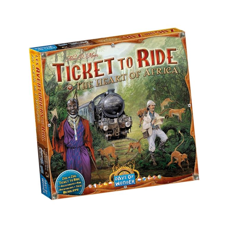 The Heart of Africa - Ticket to Ride espansione