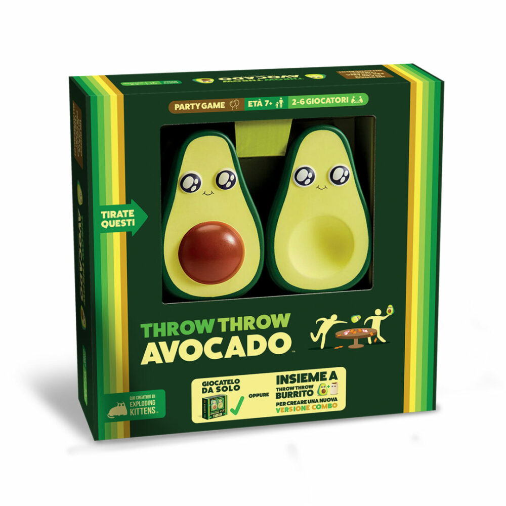 throw throw avocado italiano party game