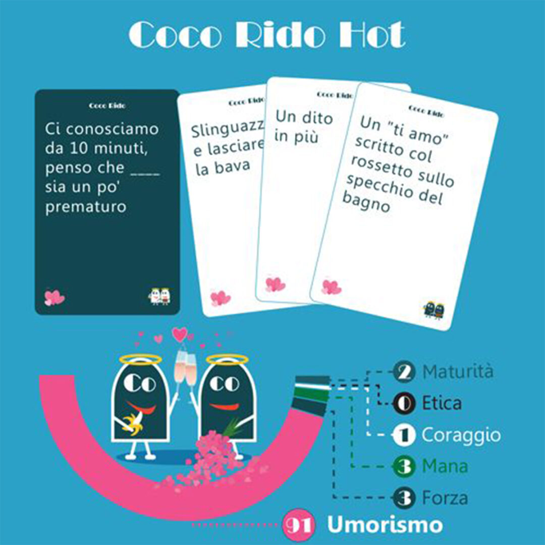 Coco Rido Hot - Giochi di Carte di Asmodee in Italiano