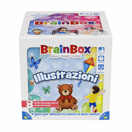 BrainBox Illustrazioni gioco da tavolo