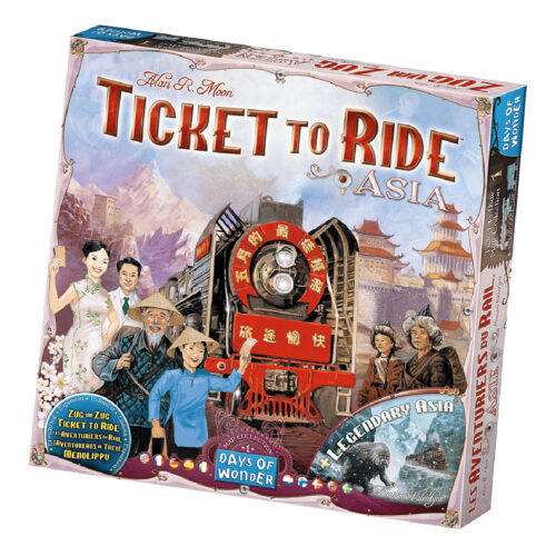 Ticket to Ride Asia gioco da tavolo espansione