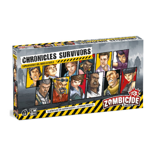Chronicles Survivor Set - Zombicide Seconda Edizione set miniature espansione
