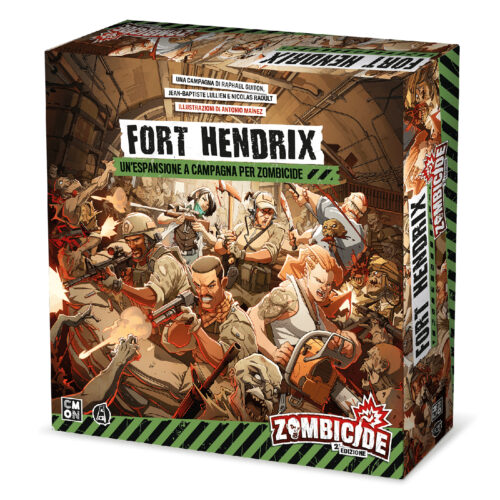 Fort Hendrix - Zombicide Seconda Edizione espansione