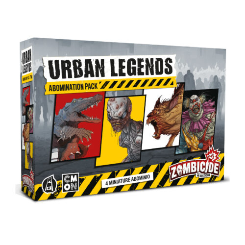 Urban Legends Abomination Pack - Zombicide Seconda Edizione set miniature espansione